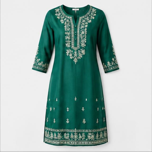 Emerald Aari Kurti